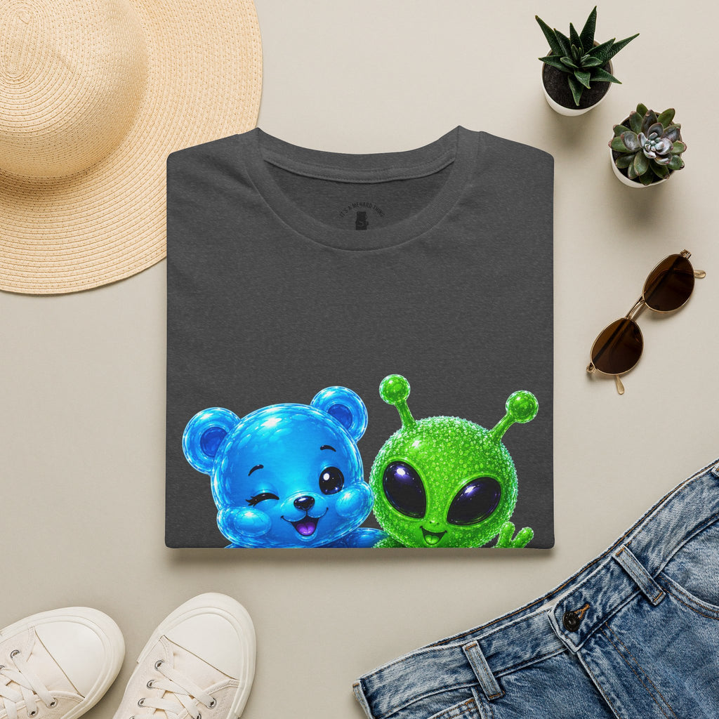 We Come in Peace, Oozy Bear & Alien Special Addition- Graphic Shirt
