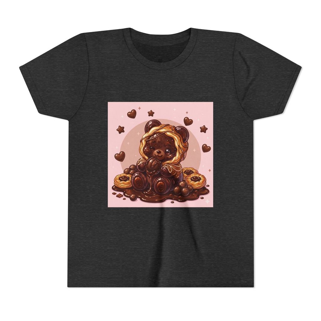 Chocolate Danish Gooey Gummy Bear Cute Kids Shirt