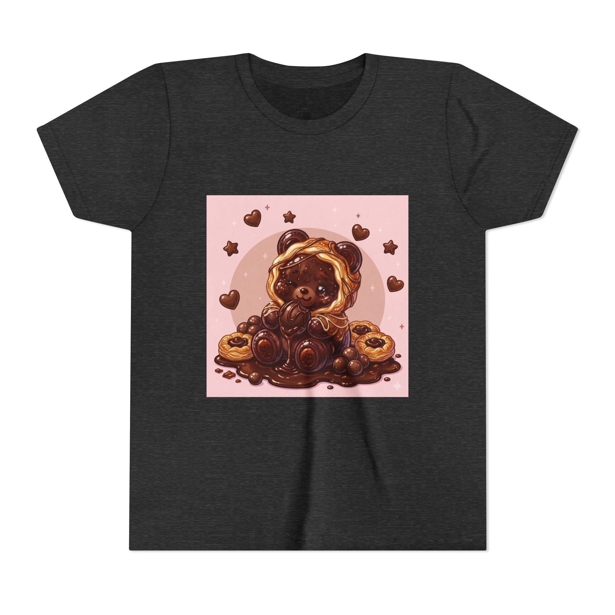Chocolate Danish Gooey Gummy Bear Cute Kids Shirt