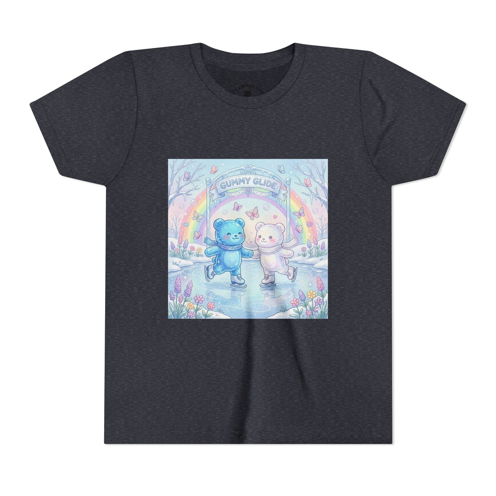 Ice Skating Gooey Gummy Bears- Youth T-Shirt