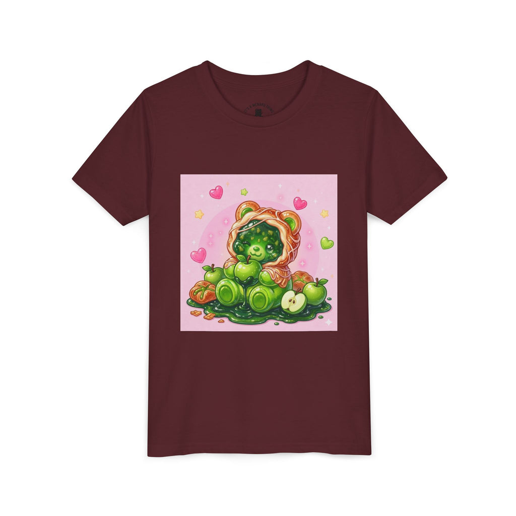 Cute Green Apple Gooey Gummy Danish Bear