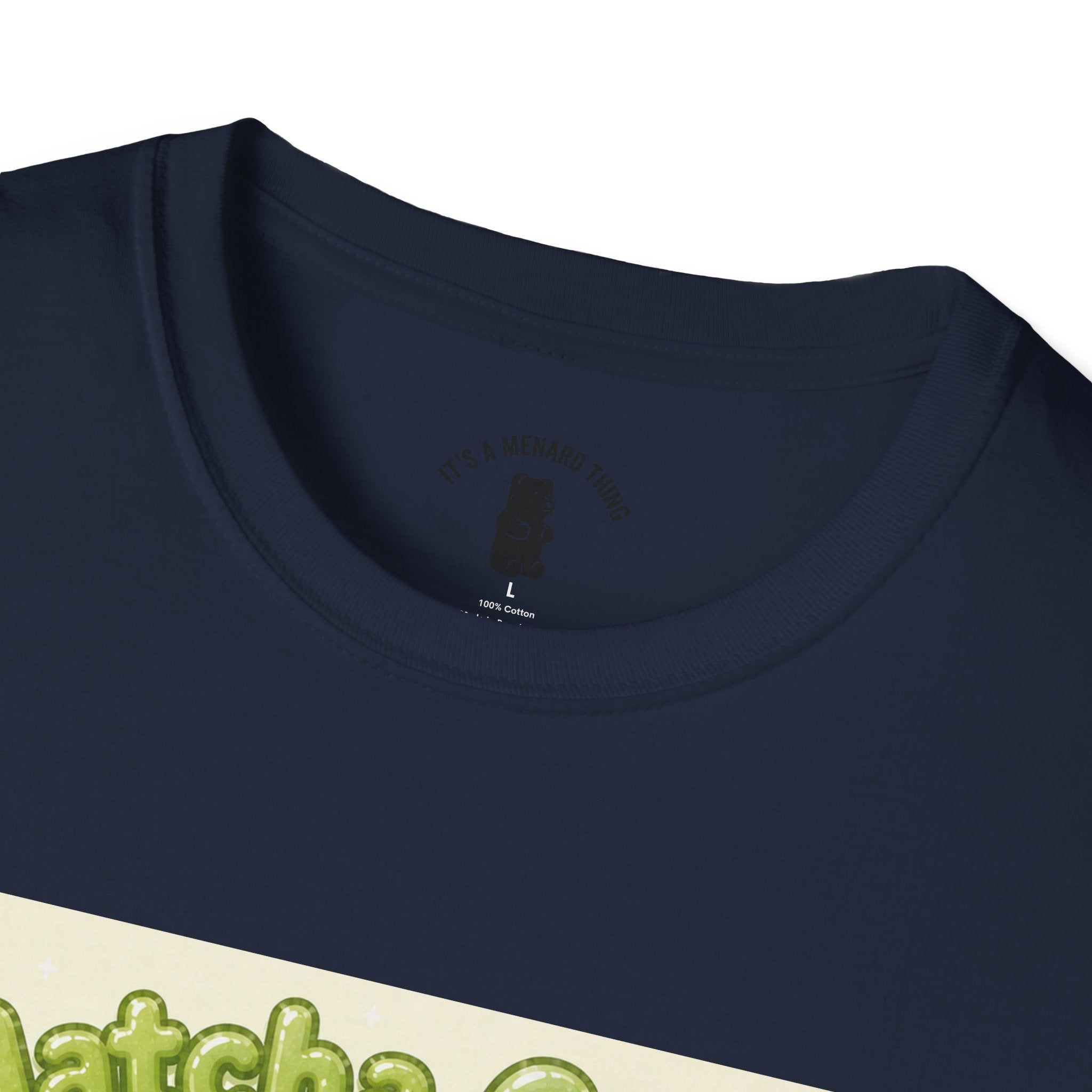 Matcha Cream Gooey Gummy Bear — Cute Green Tea Kawaii Graphic Tee