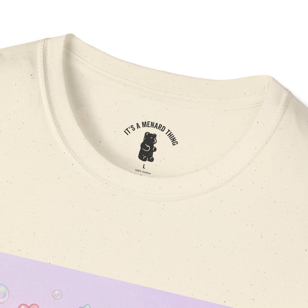 Carnival Snack Cart, Sharing with Friends Gooey Gummy Bears — Whimsical Graphic T-Shirt