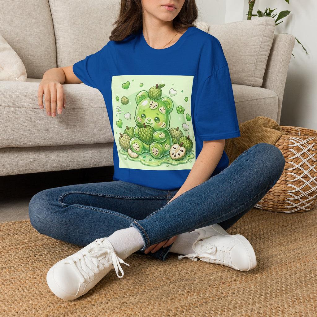 Yummy Ripe Sugar Apple, Exotic Oozy Gummy Bear- Kawaii Graphic Shirt