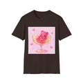 Champagne Pink Boozy Gooey Gummy Bear- Kawaii Graphic T-Shirt