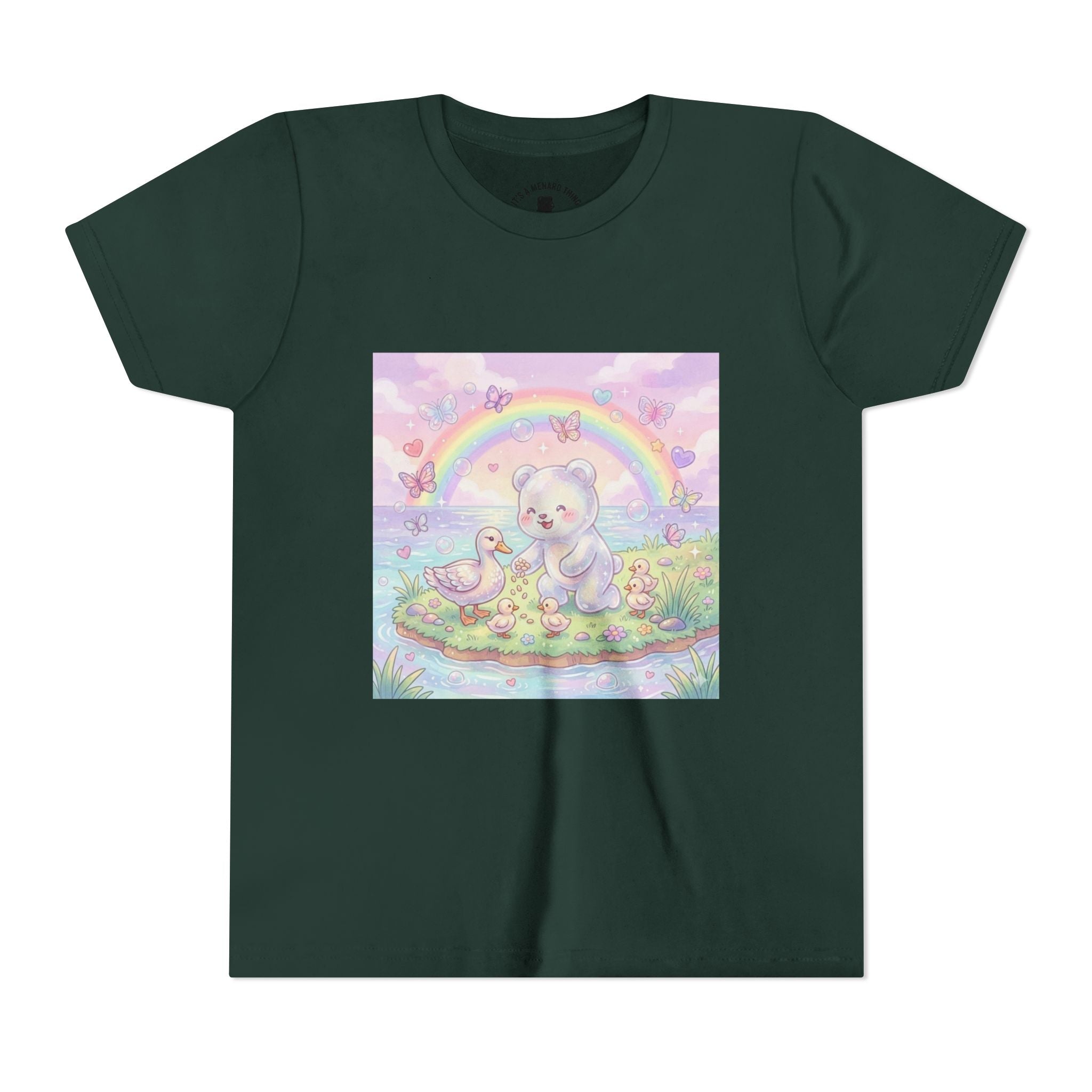 Duck Feeding, Gooey Gummy Friend- Graphic T-Shirt