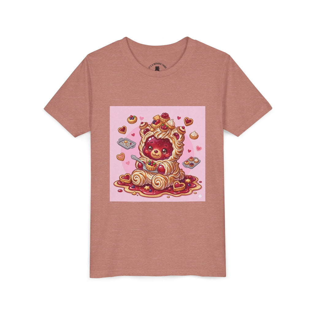 Whipper Berry Tart Gooey Gummy Bear Graphic Youth Shirt