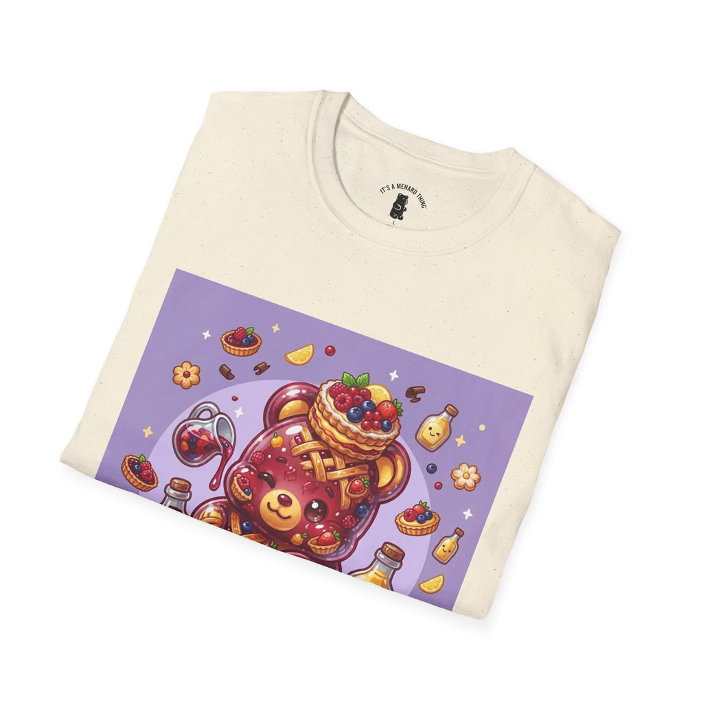Mixed Berry Tart, Exotic Gooey Gummy Bear — Kawaii Graphic T-Shirt
