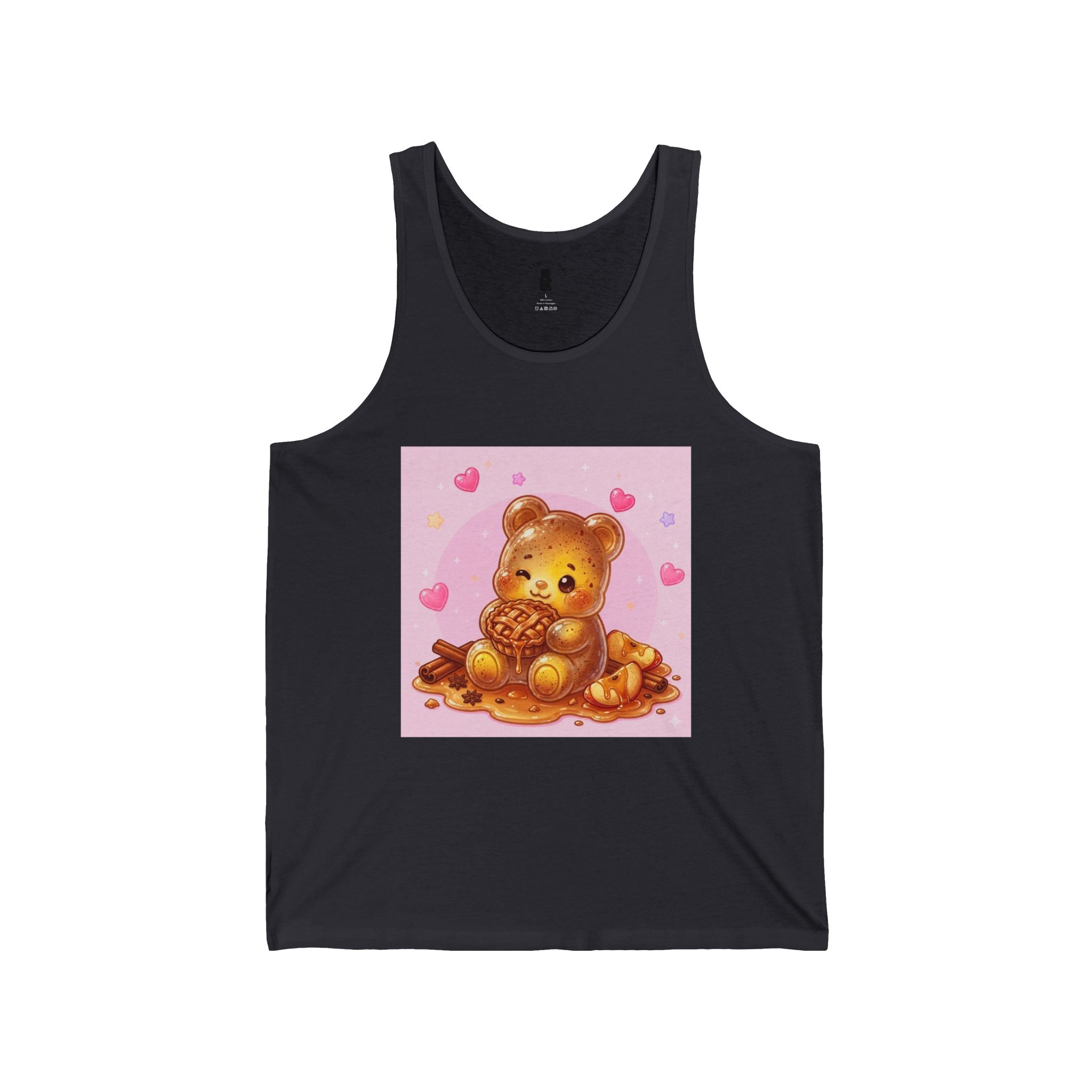 Apple Cinnamon Pie, Golden Gooey Gummy Bear — Kawaii Graphic Tank