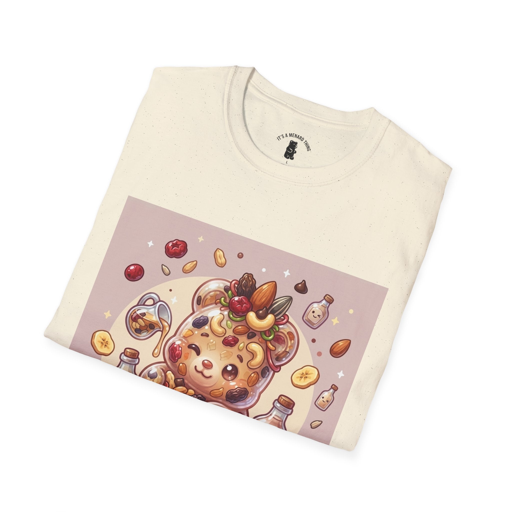 Gimme Some Trail Mix, Exotic Gooey Gummy Bear— Cute Cartoon T-Shirt