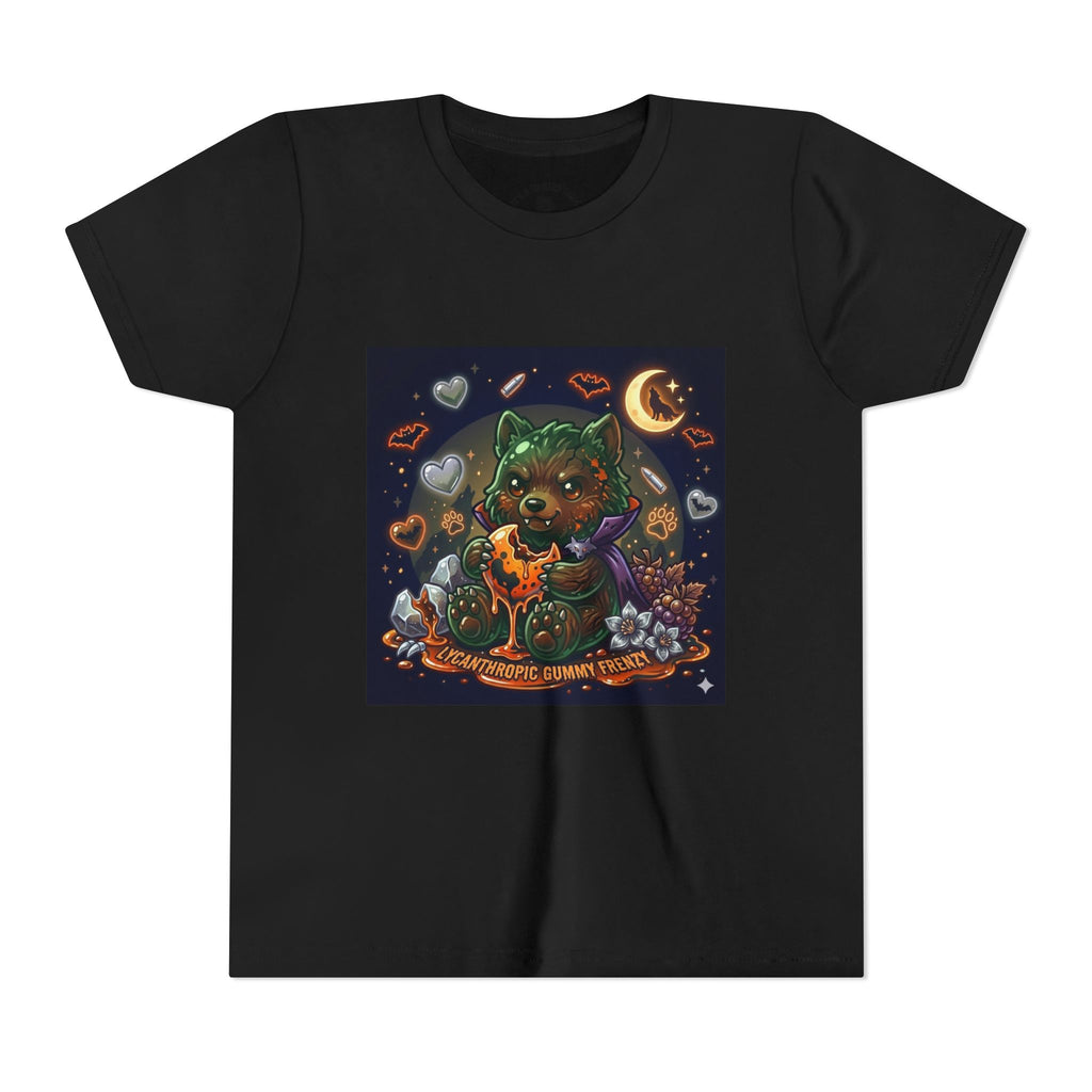 Halloween Werewolf Gooey Gummy Bear- Youth T-Shirt