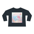 Cute Dolphin & Scuba Oozy Bear Pastel Underwater Friends- Graphic Long Sleeve Shirt