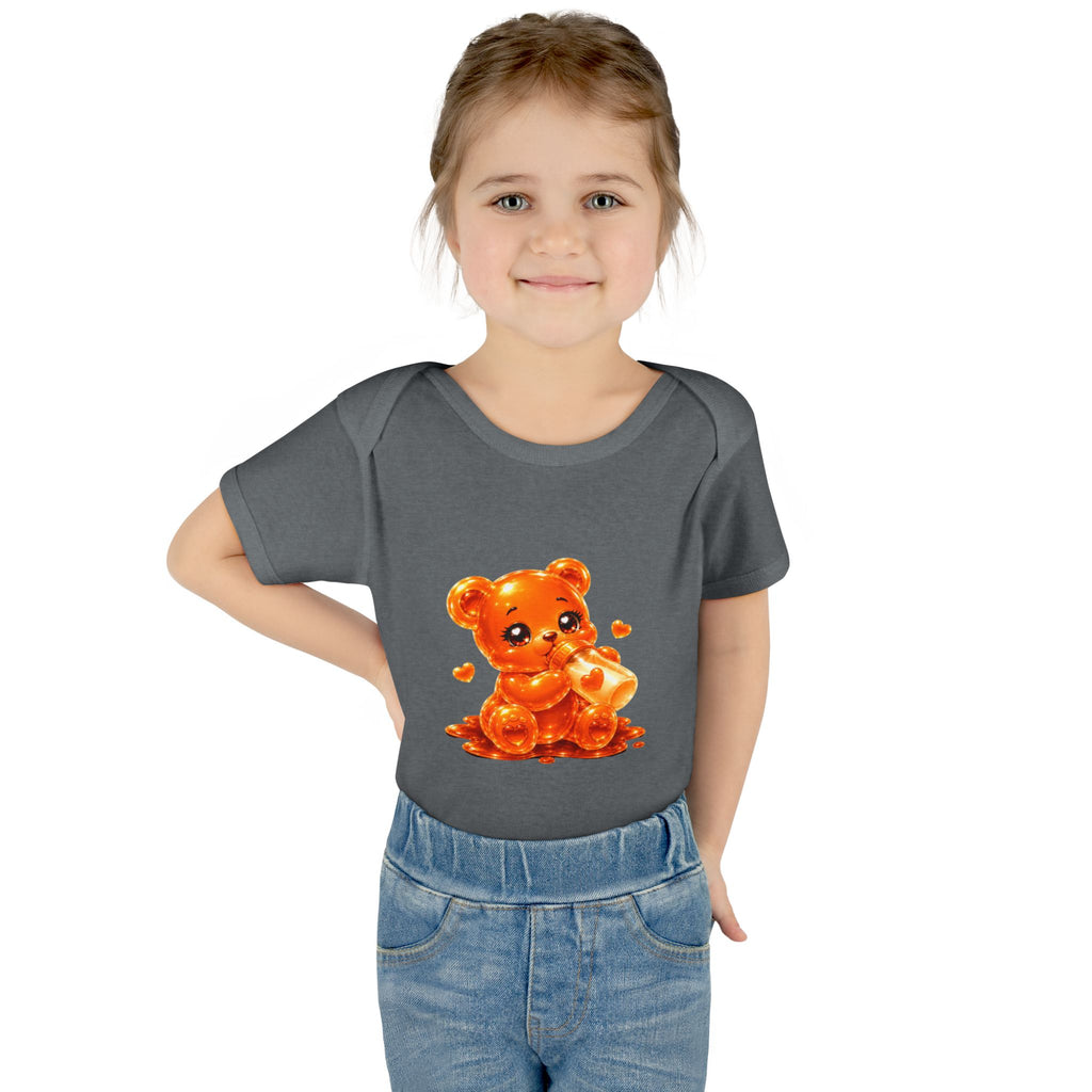 Snack Time, Oozy Baby Gummy Bear Cutie Special Addition- Graphic Onesie