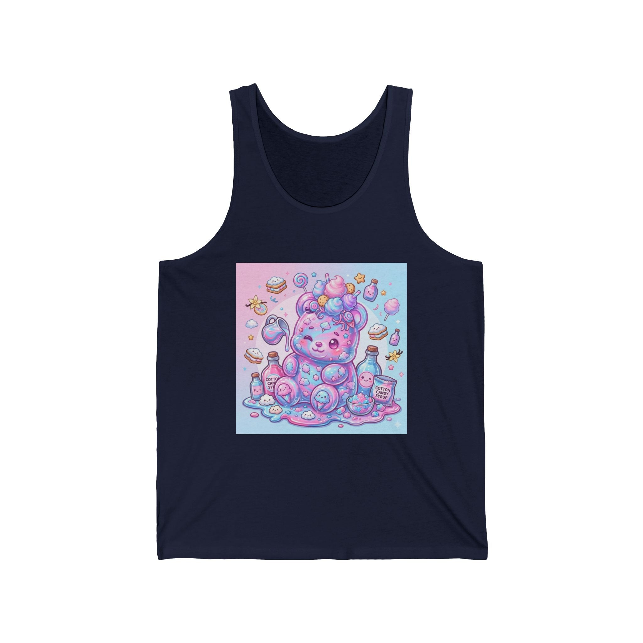 Cotton Candy Sweet, Exotic Gooey Gummy — Pastel Graphic Tank