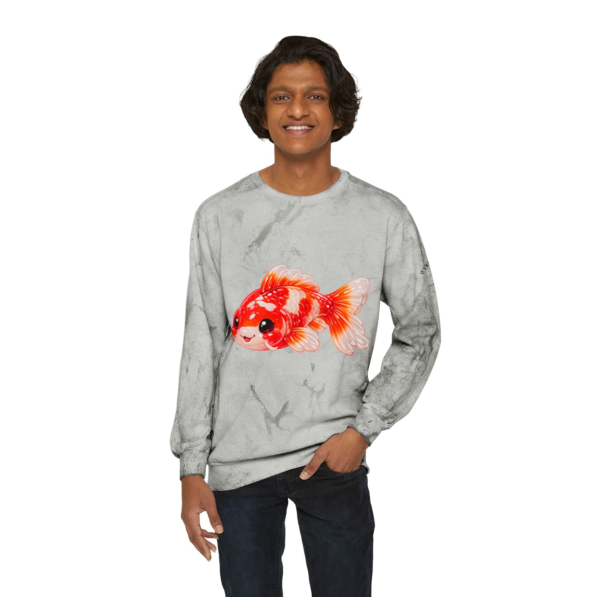 Cute Koi Fish Special Graphic Sweatshirt