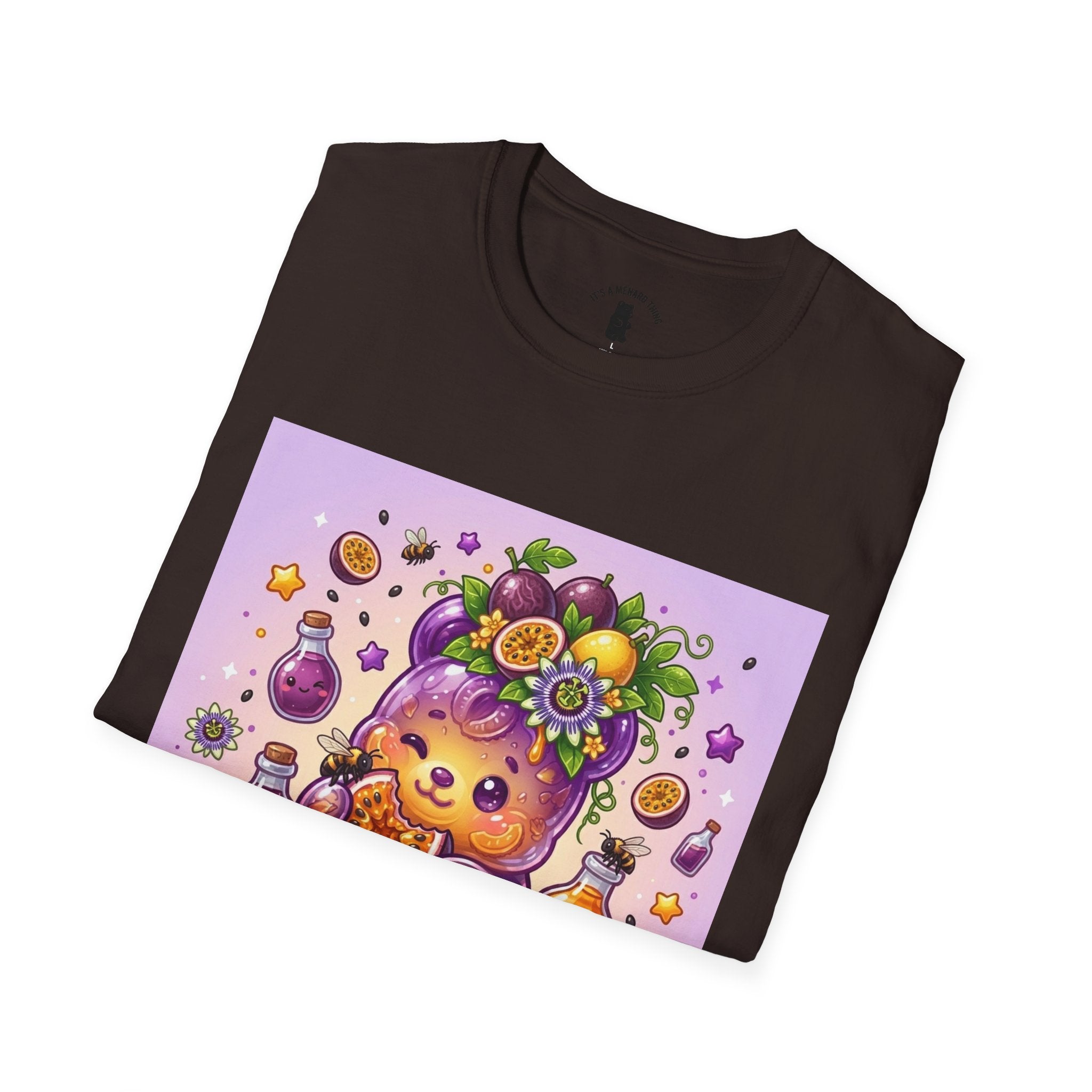 Passion Fruit, Exotic Gooey Gummy Bear— Cute Graphic T-Shirts