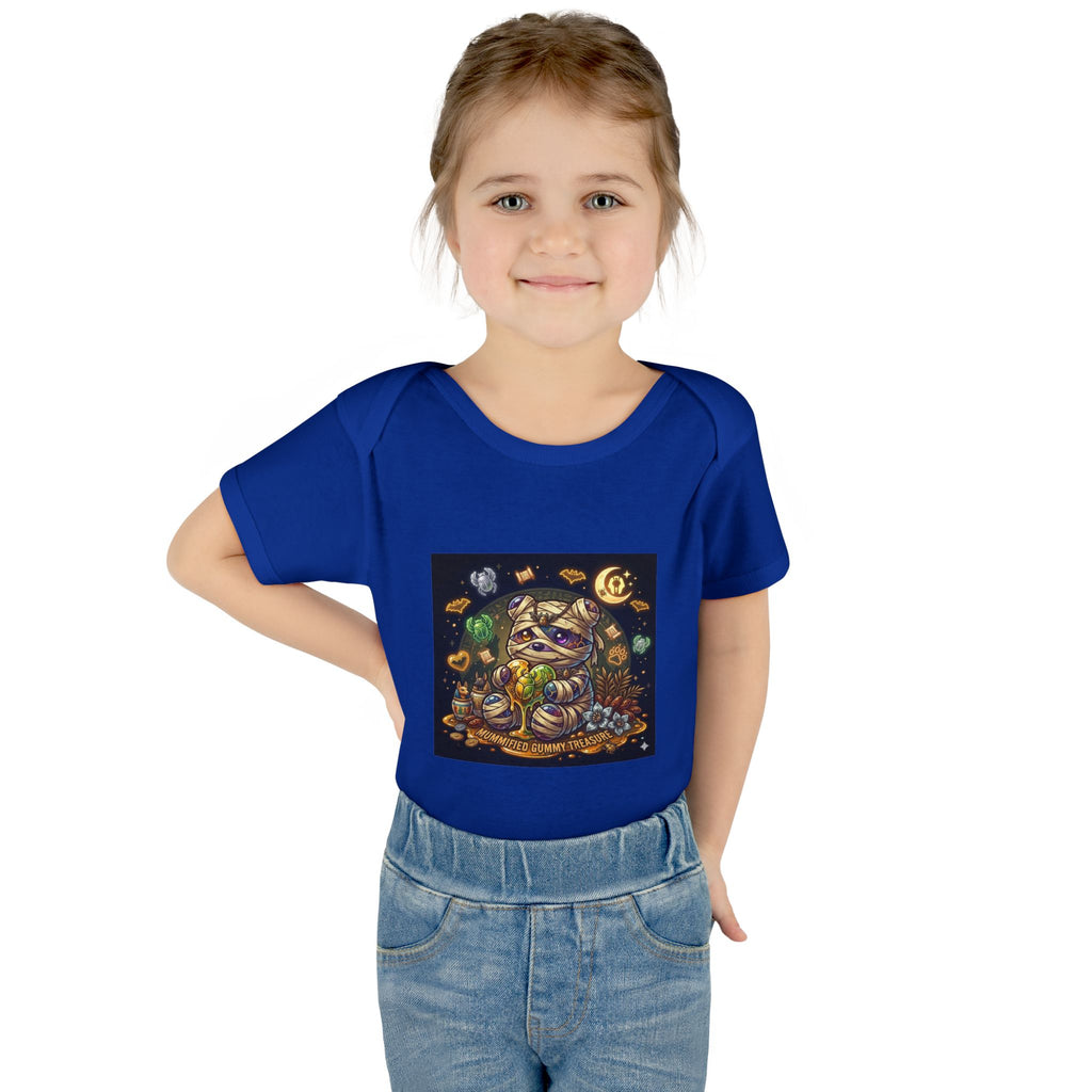 Infant Bodysuit - Cute Gooey Mummy Bear Halloween
