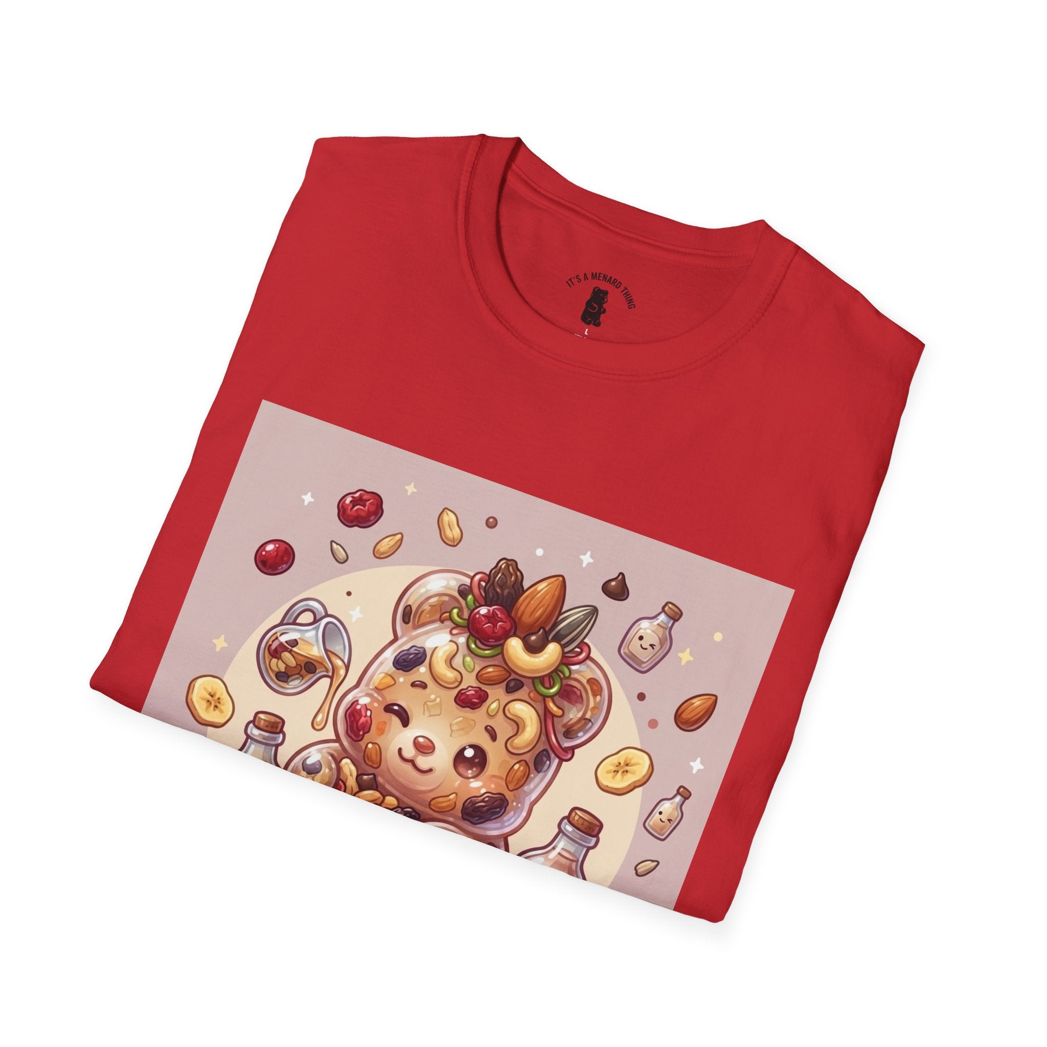 Gimme Some Trail Mix, Exotic Gooey Gummy Bear— Cute Cartoon T-Shirt