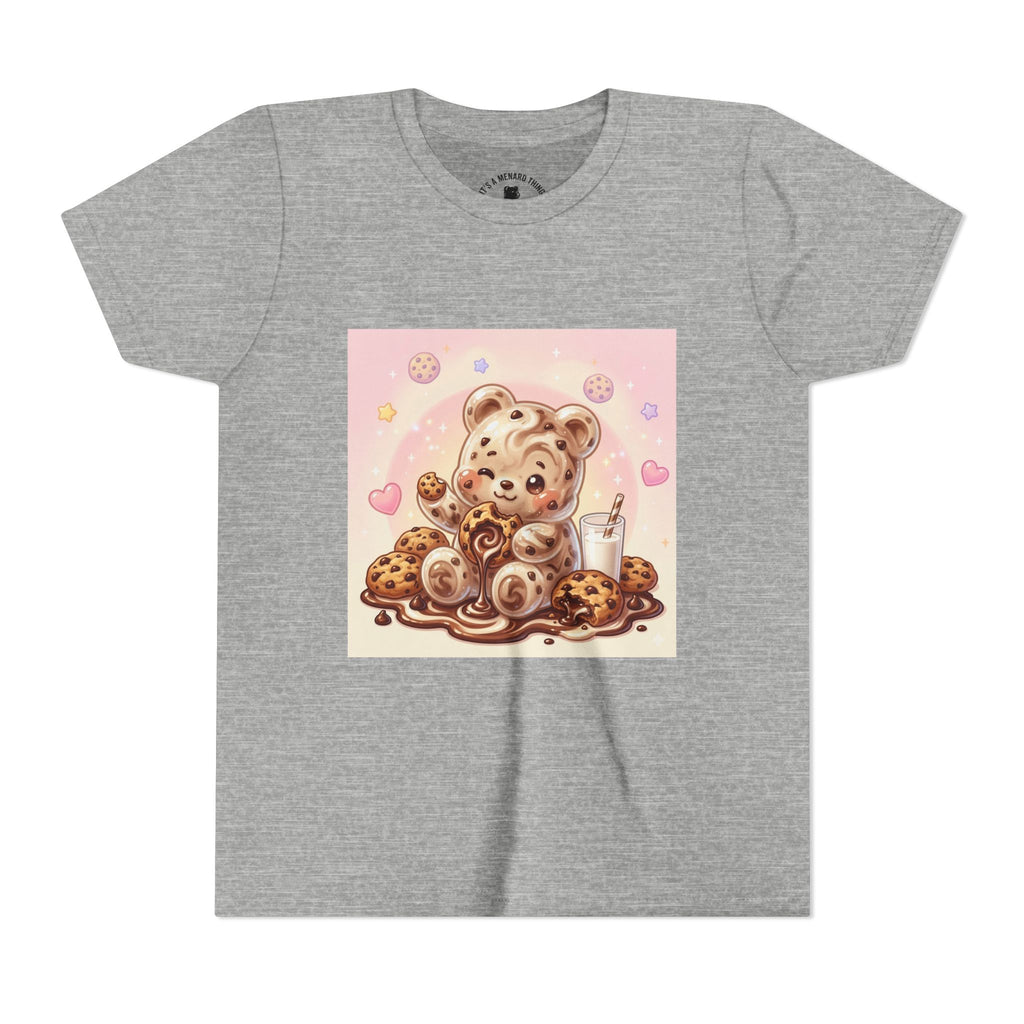Cookies & Milk Gooey Fudge Gummy Bear Graphic Shirt