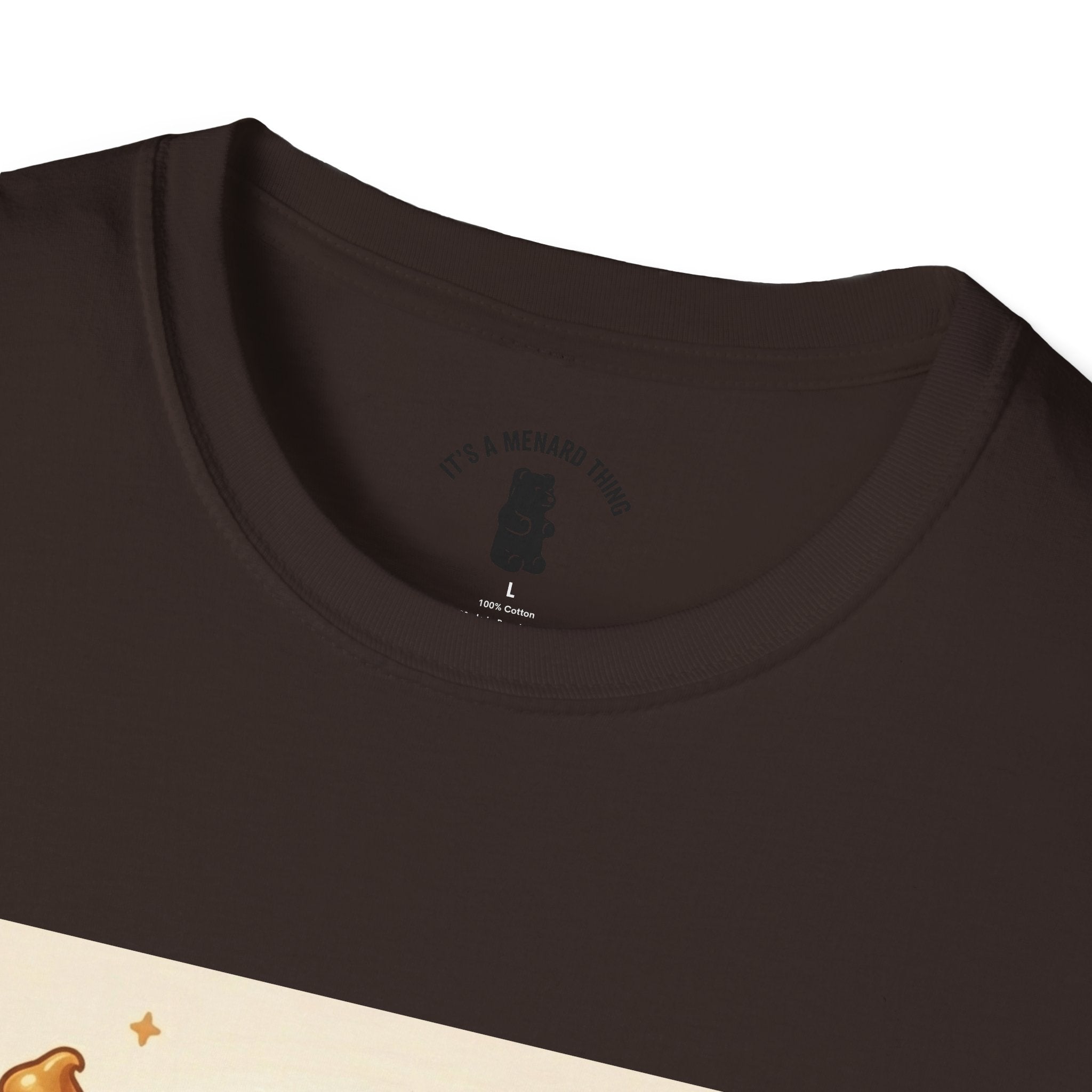 Butterscotch Drizzle Gooey Gummy Bear — Kawaii Graphic T-Shirt