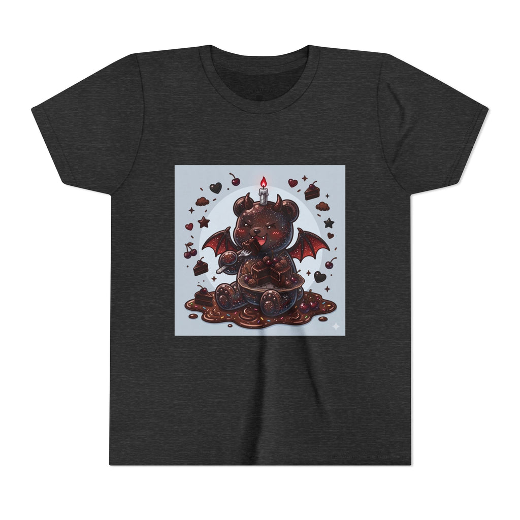 Devils Food Cake, Fudge Gooey Gummy Bear Youth Shirt