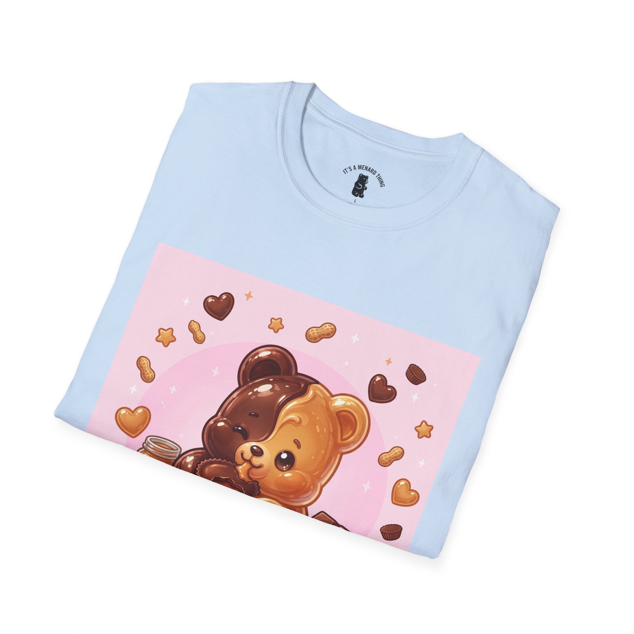 Chocolate & Peanut Butter Gooey Gummy Bear — Cute Graphic Tee