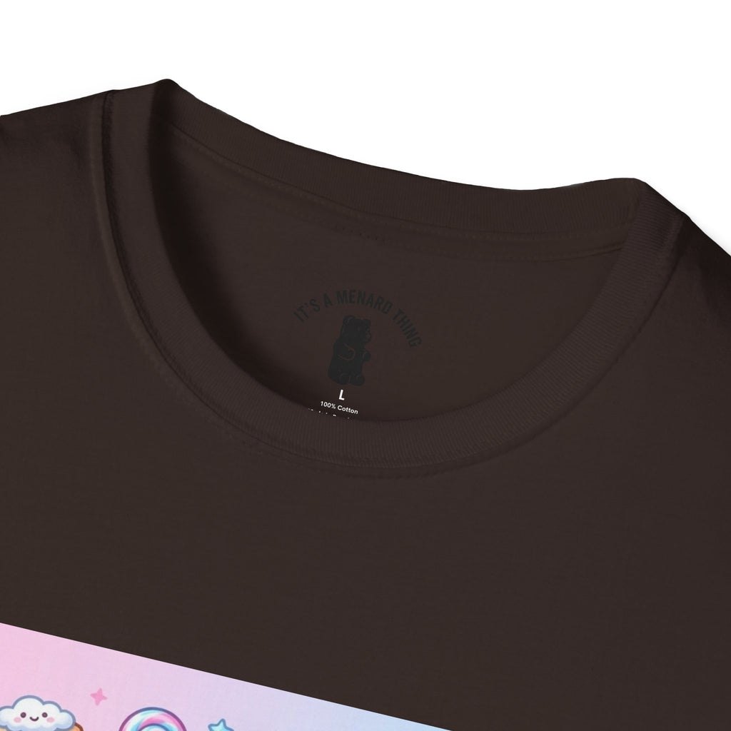 Cotton Candy Gooey Gummy Bear — Kawaii Graphic T-Shirt