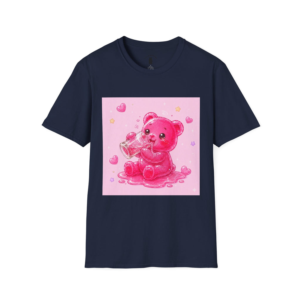 Sugar Shock Shot, Boozy Gooey Gummy Bear- Kawaii Graphic T-Shirt