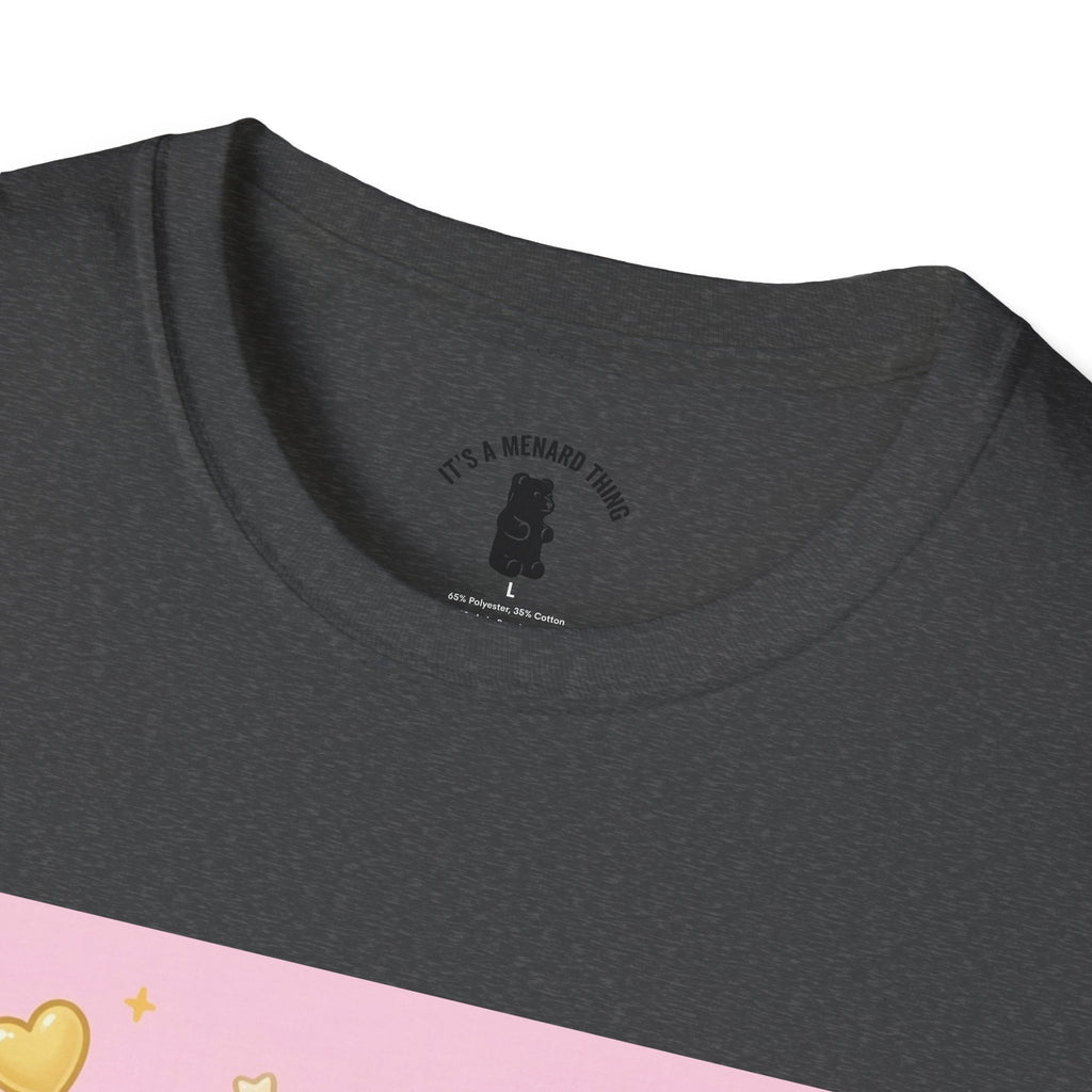 Caranel Apple Gooey Gummy Bear Candy T-Shirt — Sweet Illustration