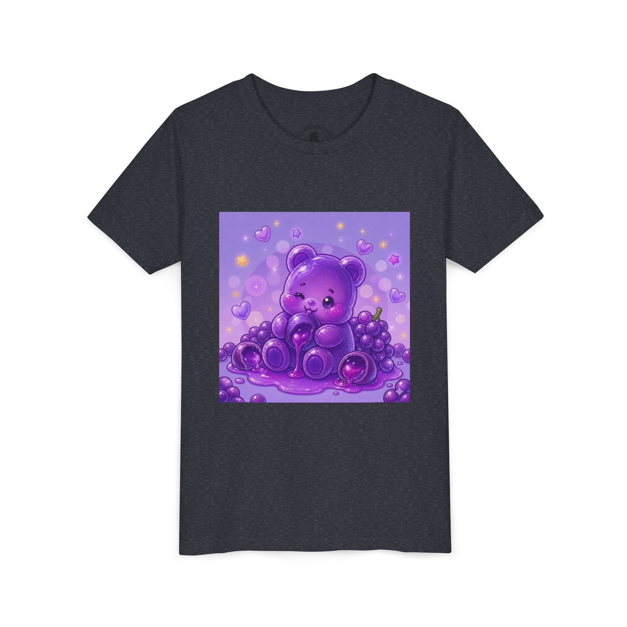 Gooey Grape Gummy Bear Cute Kids Shirt