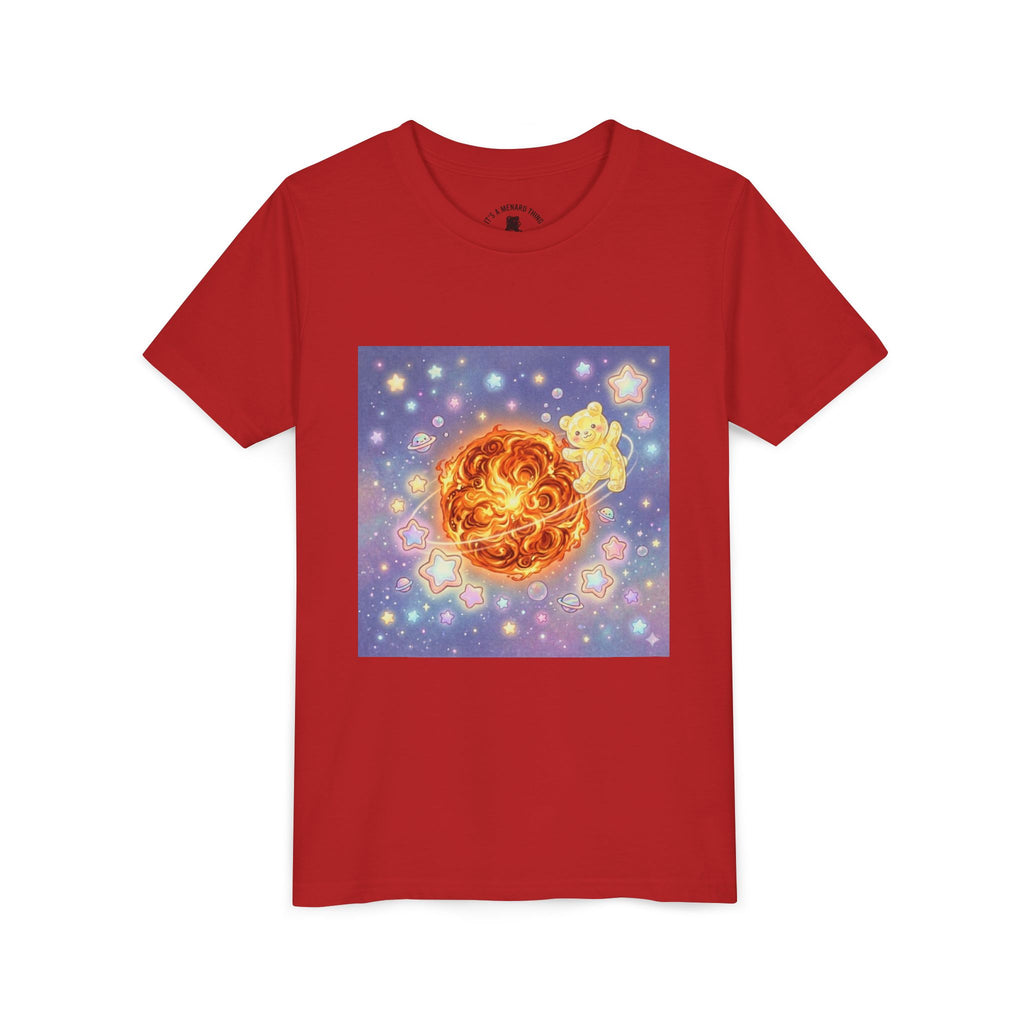 Toasted Cinnamon Sun Gooey Crystal Gummy Bear —Stars Galaxy Design