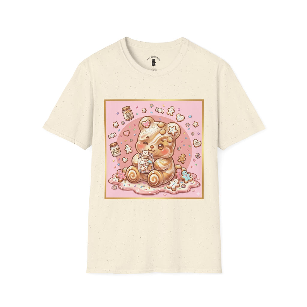 Kawaii Gooey Gummy Bear with Sugar Cookies T-Shirt