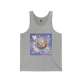 Think of Me and Say Mercury, Special Silver Gooey Gummy Bear — Kawaii Illustration Tank Top