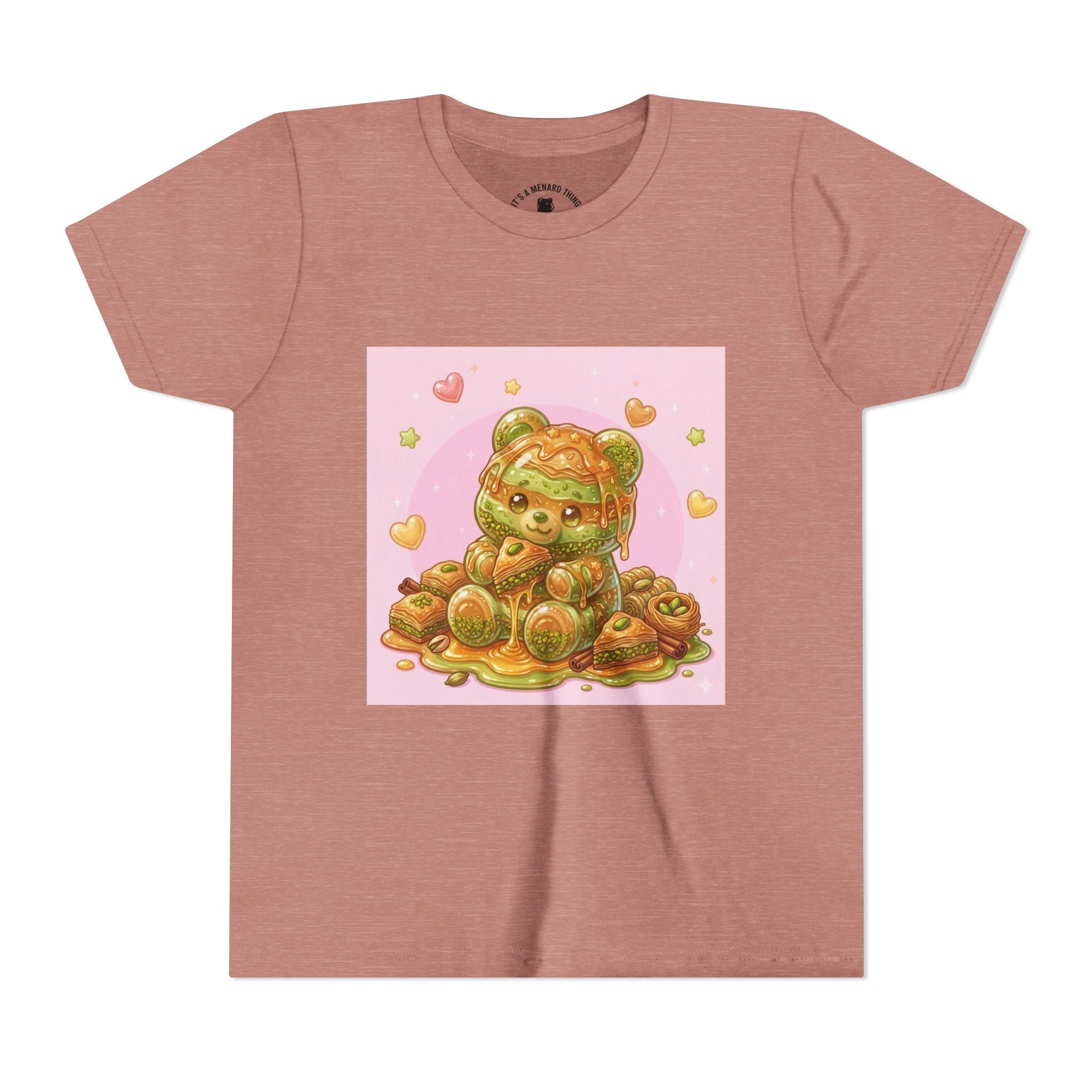 Baklava Dessert Gooey Gummy Bear Graphic