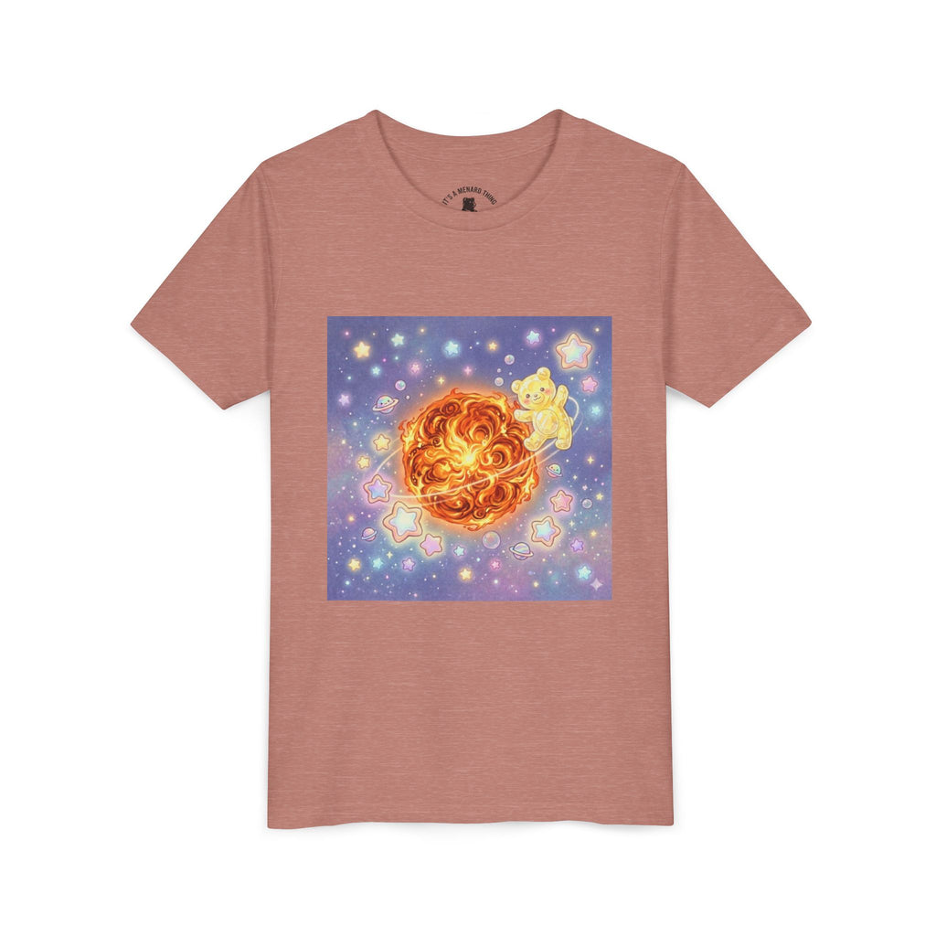 Toasted Cinnamon Sun Gooey Crystal Gummy Bear —Stars Galaxy Design