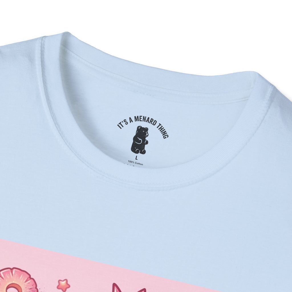 Exotic Pink Pineapple Gooey Gummy Bear — Kawaii Graphic T-Shirt