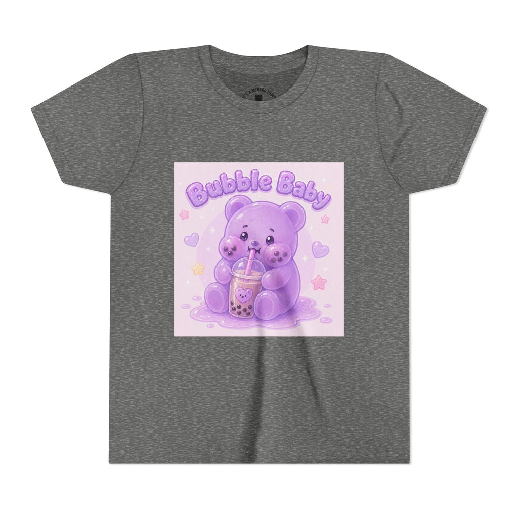 'Bubble Baby' Gooey Gummy Bear Boba Milk Tea Graphic