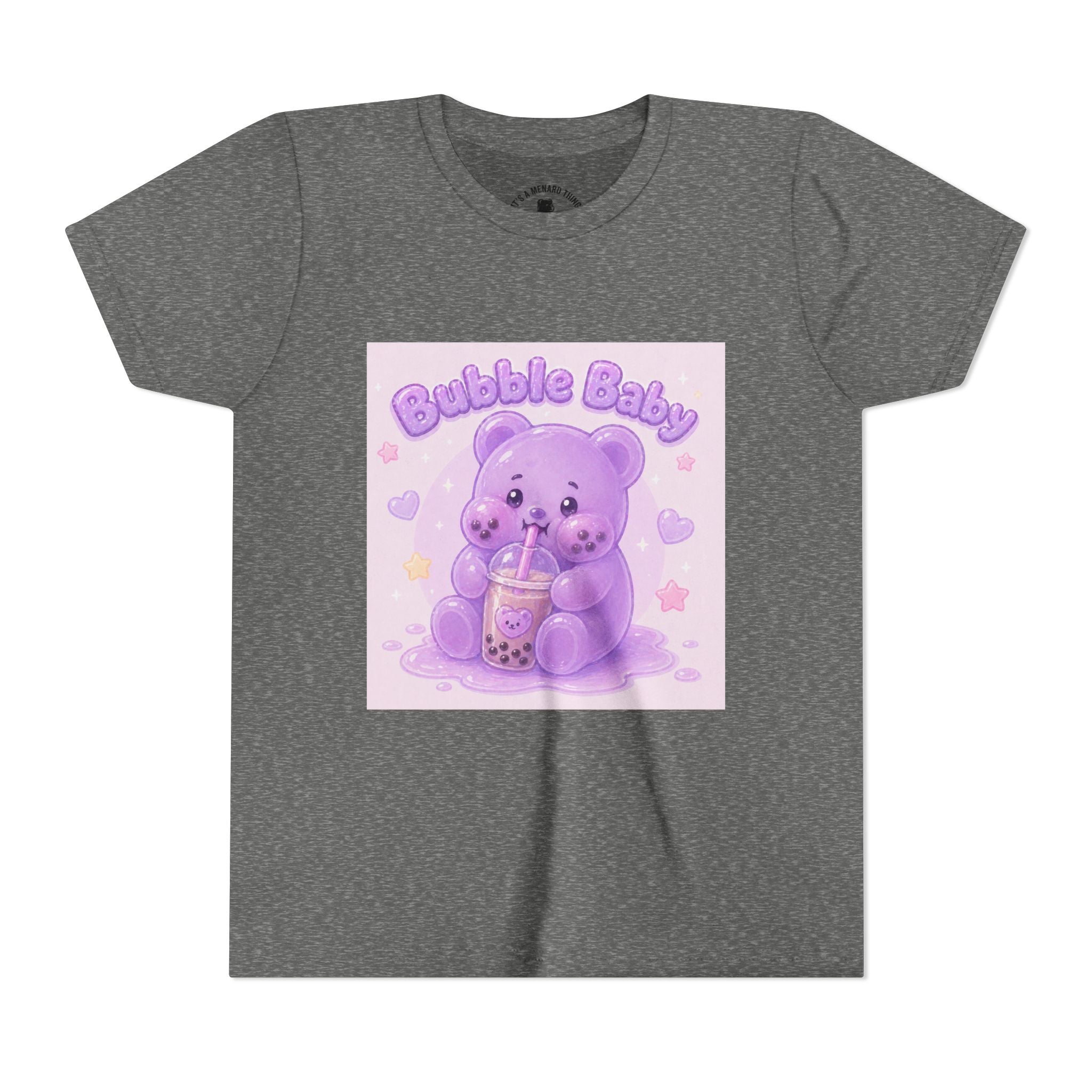 'Bubble Baby' Gooey Gummy Bear Boba Milk Tea Graphic