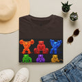 Gummy Grid of Oozy Buff Bears Workout- Adult Graphic Shirt