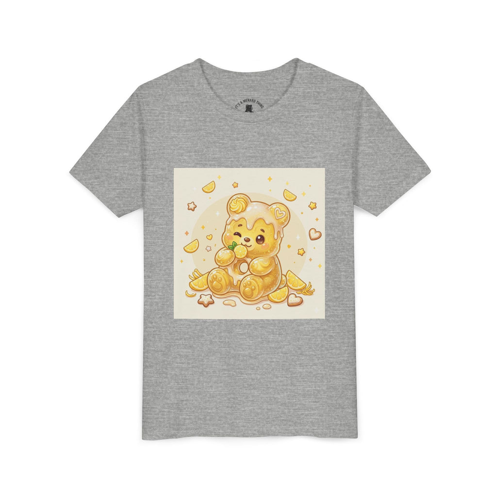 Lemon Bunt Cake Gooey Gummy bear Kids Shirt