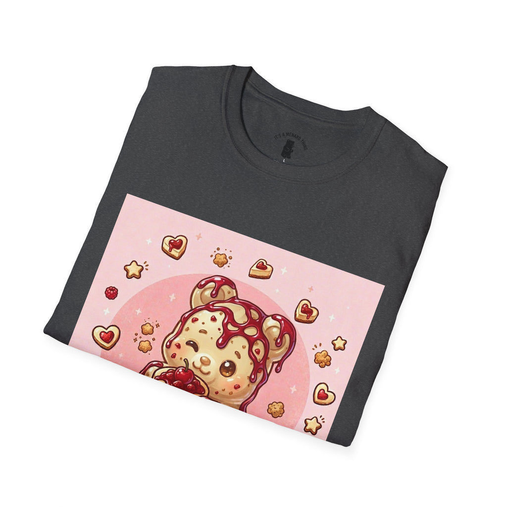 Raspberry Cheese Cake Gooey Gummy Bear — Kawaii Grapic T-Shirt