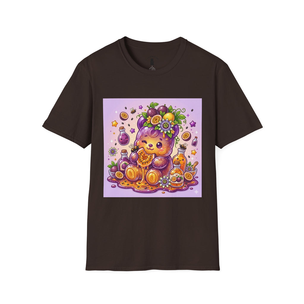 Passion Fruit, Exotic Gooey Gummy Bear— Cute Graphic T-Shirts