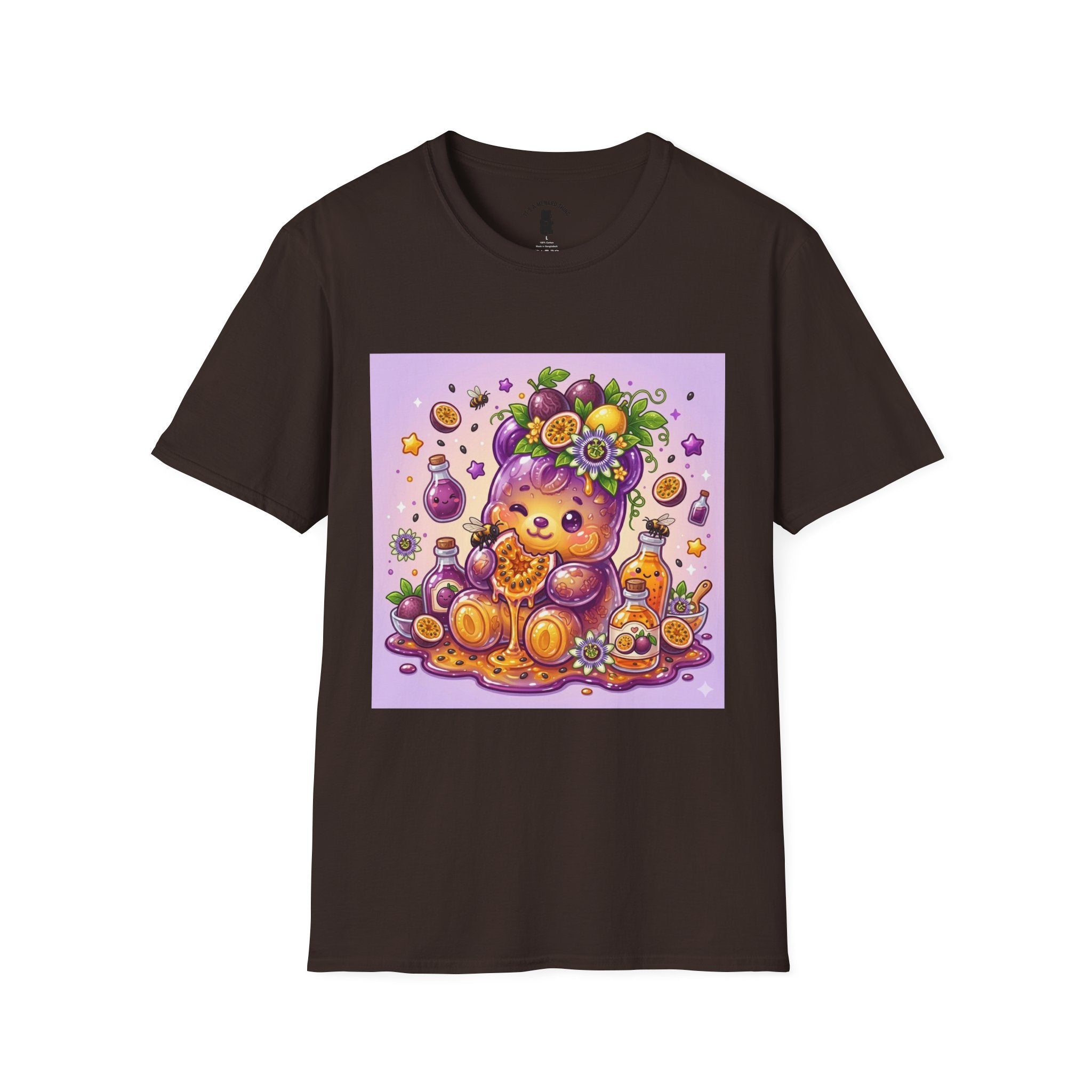 Passion Fruit, Exotic Gooey Gummy Bear— Cute Graphic T-Shirts