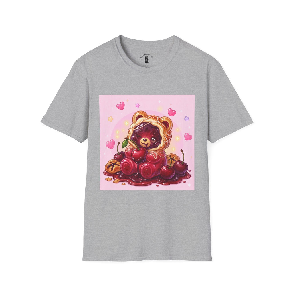 Cherry ripe Danish Gooey Gummy Bear— Kawaii Graphic Tee