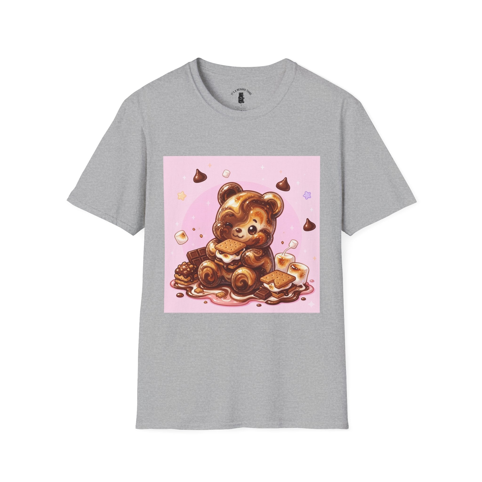 Chocolate S'mores Gooey Gummy Bear — Cute Graphic Tee