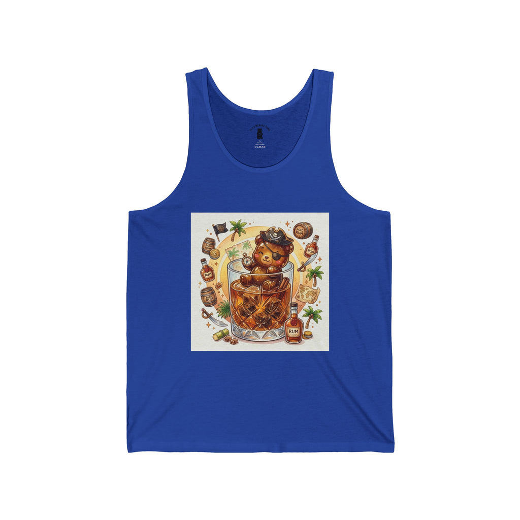 Special Pirate Rum, Boozy Gooey Gummy Bear — Kawaii Design Tank Top