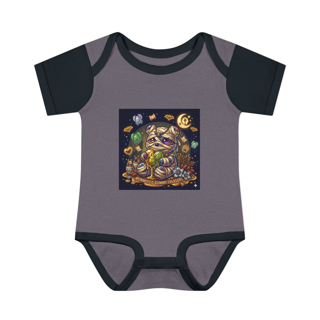 Infant Bodysuit - Cute Gooey Mummy Bear Halloween