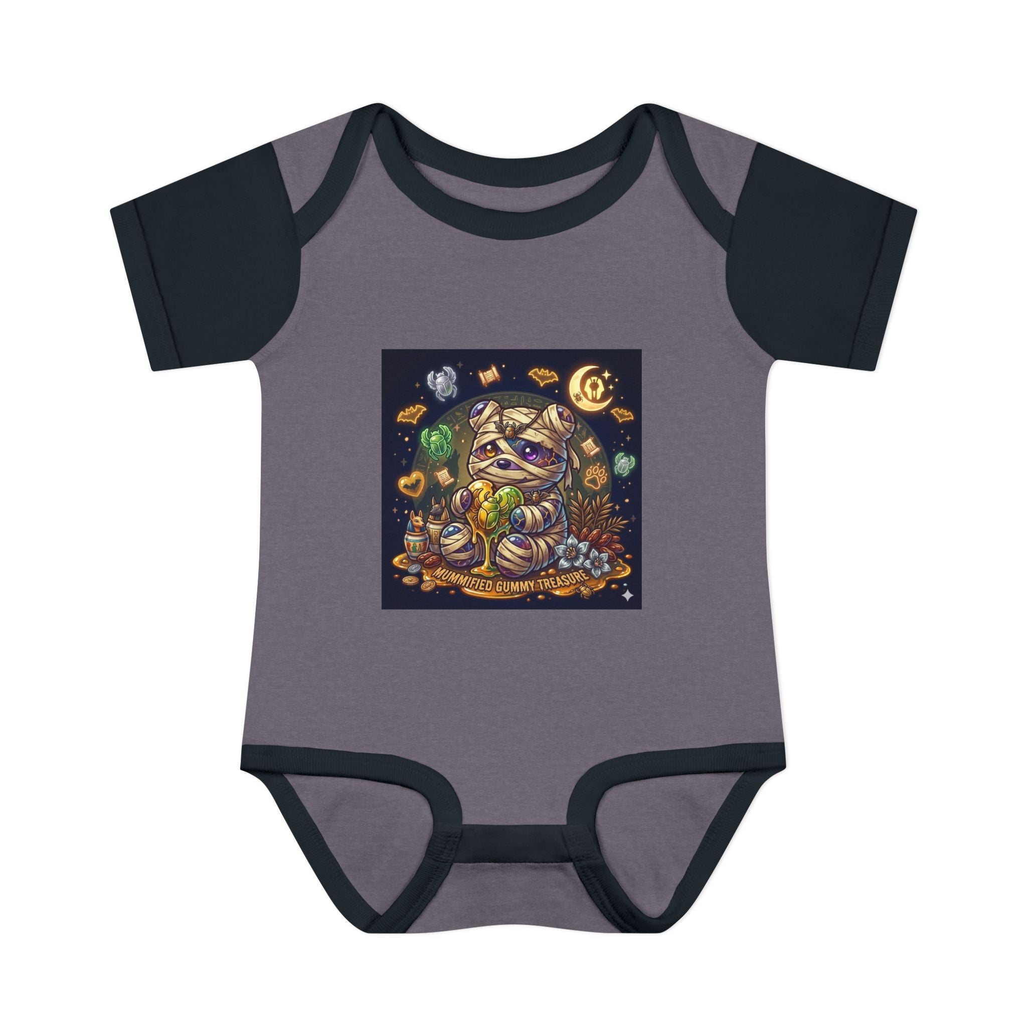 Infant Bodysuit - Cute Gooey Mummy Bear Halloween