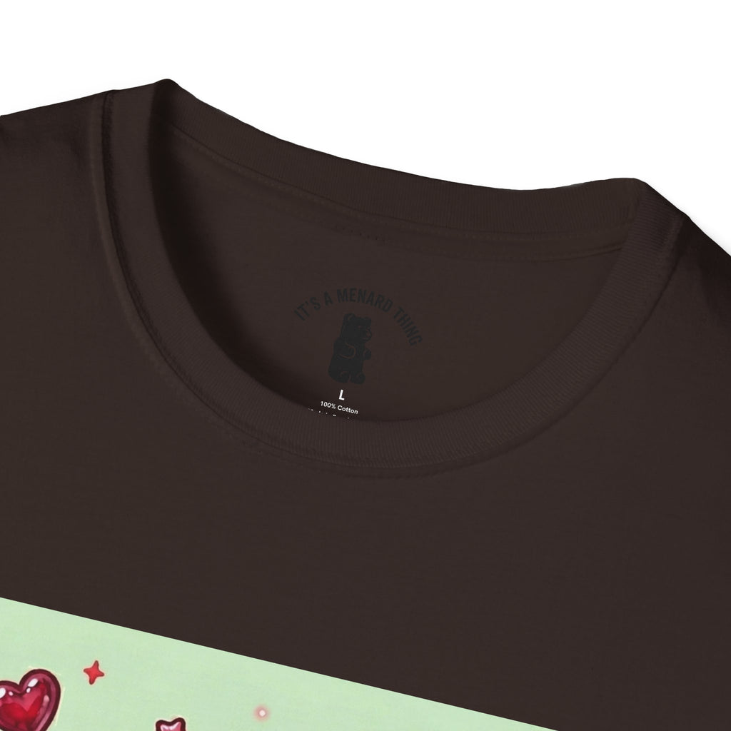 Pomegrante Red Gooey Gummy Bear — Cute Graphic Tee