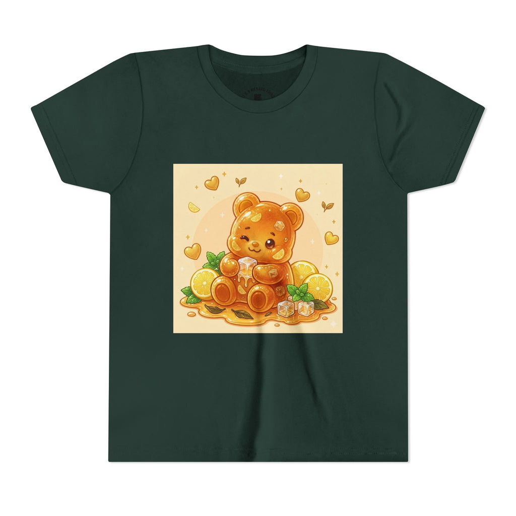 Honey Lemon Iced-Tea Gooey Gummy Bear Youth T-Shirt
